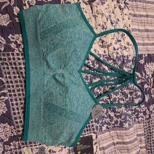XERSION LIGHT SUPPORT SPORTS BRA MEDIUM EMERALD GREEN